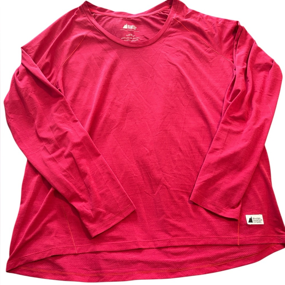 🟤Stylish Pink Long Sleeve Tee